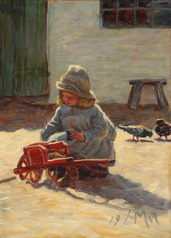 Harald Moltke (b. Helsingør 1871, d. Frederiksberg 1960) Barnebys