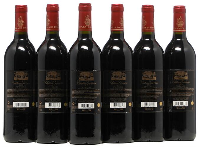 6 bts. Château Giscours, Labarde - Margaux. 3. Cru Classé 6 bts. Château Giscours, Labarde - Margaux. 3. Cru Classé