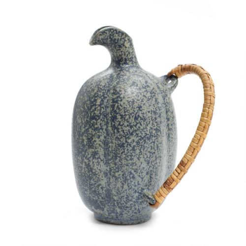 Arne Bang: A small stoneware pitcher modelled with narrow mouth