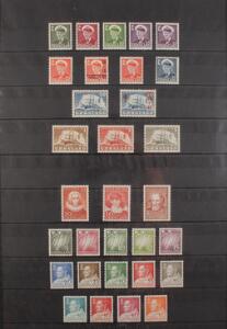 Grønland. 1937-2003. Postfrisk samling, komplet i i enkeltmærker minus 8-25.