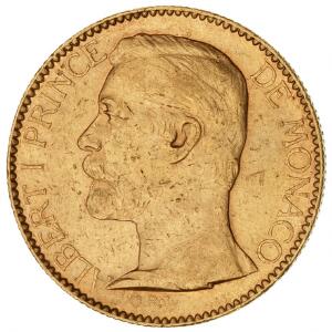Monaco, Albert, 1889-1922, 100 Francs 1901, F 13