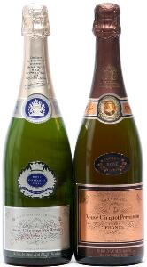 1 bt. Champagne Rosé, Veuve Clicquot 1979 A hfin.  etc. Total 2 bts.