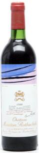 1 bt. Château Mouton Rothschild, Pauillac. 1. Cru Classé 1980 A-AB bn.