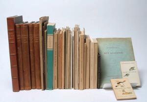 Johannes Smith Large collection of 40 vols. by Johannes Smith incl. Saadan set. Cph 1932.  L. Feilberg Samlede Skrifter. 44