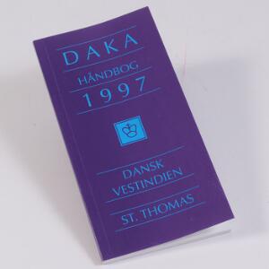 Litteratur. DAKA Håndbog 1997. Dansk Vestindien. 84 sider.