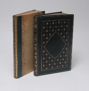 The Oriental book Thøger Larsen transl. Rubaiyat. Cph 1920.  Johs. Pedersen Den Arabiske Bog. Cph 1946. Both bound. 2