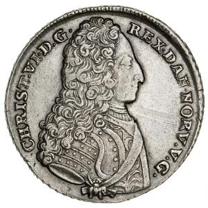 Christian VI, 4 mark  krone 1731, H 4, Sieg 5.2, Dav. 1294