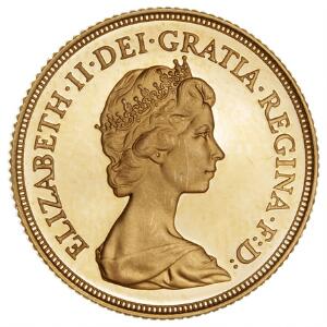England, Elizabeth II, Sovereign 1984, F 418