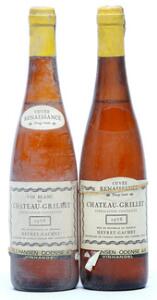 2 bts. Chateau Grillet, Chateau Grillet 1976 BC us.