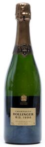 1 bt. Champagne R.D. Extra Brut, Bollinger 1996 A hfin.