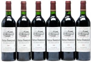 12 bts. Château Fonplégade, Saint-Émilion Grand Cru Classé 2000 A hfin. Owc.