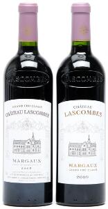 1 bt. Château Lascombes, Margaux. 2. Cru Classé 2009 A hfin.  etc. Total 2 bts.