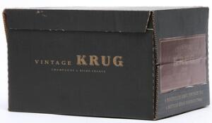 6 bts. Champagne Vintage, Krug 2000 A hfin. Oc.