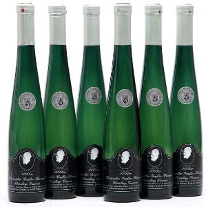 12 bts. ½. Riesling Eiswein, Mosel- Saar-Ruwer, Weingut M. Thömmes-Griesch 2002 A hfin. Oc.