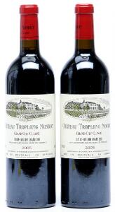 2 bts. Château Troplong Mondot, Saint-Émilion Grand Cru Classé 2005 A hfin.