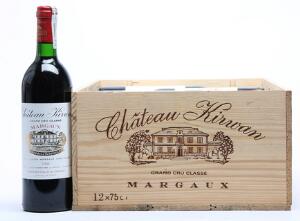 12 bts. Château Kirwan, Margaux. 3. Cru Classé 1988 A-AB bn.