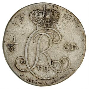 Christian VII, Altona, 16 speciedaler 1789, H 42