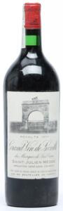 1 bt. Mg. Château Léoville Las Cases, Saint - Julien. 2. Cru Classé 1970 A hfin.