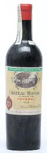 1 bt. Château Rouget, Pomerol 1928 Chateau bottled. A-AB bn.