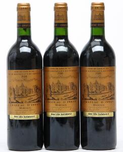 3 bts. Chateau DIssan, Margaux. 3. Cru Classé 2000 A hfin.