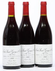 12 bts. Nuits Saint Georges 1. Cru Aux Cras, Domaine Nicolas Potel 1999 A hfin. Oc.