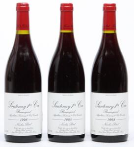 24 bts. Santenay 1. Cru Beauregard, Nicolas Potel 1998 A hfin. Oc.