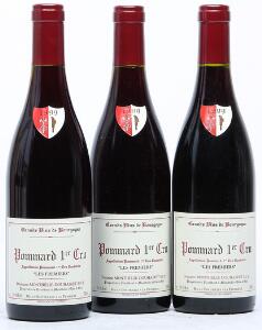 10 bts. Pommard 1. Cru Les Fremiers, Domaine Monthélie Dohairet Porcheret 1999 A hfin. Oc.