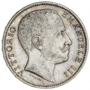 Italien, 2 lire 1907 R, KM 33