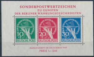 Berlin. 1949. Valutablok. Postfrisk. AFA 9000
