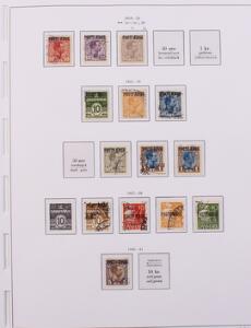 Danmark. Postfærge. Samling med bedre iblandt.