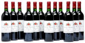 12 bts. Château Moulinet, Pomerol 1989 A hfin. Owc.