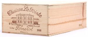 12 bts. Château La Pointe Pomerol 2005 A hfin. Owc.