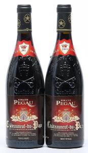 2 bts. Chateauneuf-du-Pape, Da Capo, Domaine de Pegau 2003 A hfin.