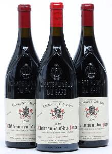 3 bts. Mg. Chateauneuf-du-Pape, Domaine Charvin 2003 A hfin.