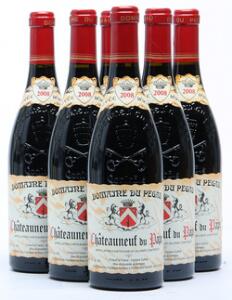 6 bts. Chateauneuf-du-Pape Cuvée Réservé, Domaine du Pegau 2008 A hfin.