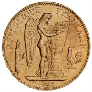 Frankrig, 100 Francs 1900A, F 590, mange små ridser