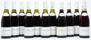 1 bt. Volnay, Maison Leroy 1980 AB ts.  etc. Total 11 bts.