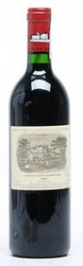 1 bt. Château Lafite Rothschild, Pauillac. 1. Cru Classé 1989 A hfin.