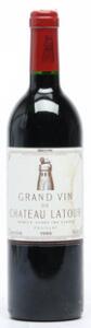 1 bt. Château Latour, Pauillac. 1. Cru Classé 1986 A hfin.