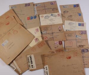 Færøerne. Lot ældre breve fra England og Island, alle sendt til Færøerne.