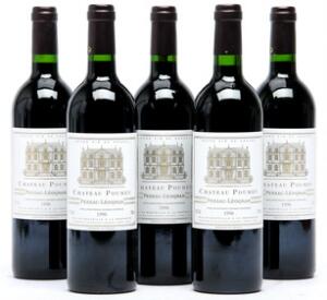 12 bts. Château Poumey, Pessac-Léognan 1996 A hfin. Owc.