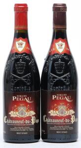 2 bts. Chateauneuf-du-Pape, Da Capo, Domaine de Pegau 2000 A hfin.