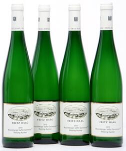 12 bts. Riesling Auslese, Brauneberger Juffer - Sonnenuhr, Fritz Haag 2010 A hfin. Oc.