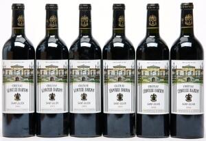 4 bts. Château Léoville Barton, Saint - Julien. 2. Cru Classé 2003 A hfin.  etc. Total 6 bts.