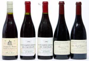 5 bts. Various Bourgogne Wines A hfin.