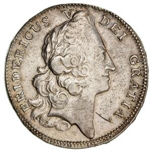 Frederik V, krone 1747, H 29A