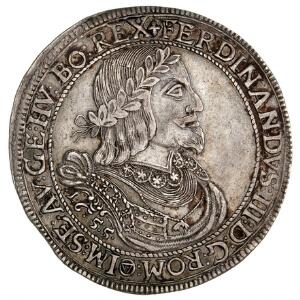 Østrig, Ferdinand III, 1637-1657, Thaler 1655, Wien, KM 977 - ex Kühl, TH 135, lot 911