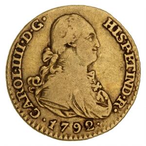 Spanien, Carlos IV, Escudo 1792, Madrid, F 298