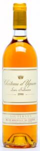 1 bt. Château dYquem, Sauternes. 1. Grand Cru Classé 1990 A hfin.