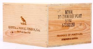 6 bts. Quinta do Noval Vintage Port 2003 A hfin. Owc.